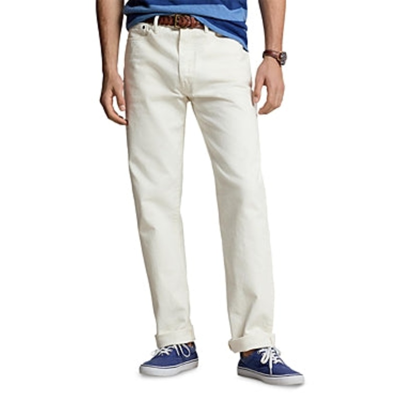 Polo Ralph Lauren Heritage Straight Fit Jeans in White 34 x 32
