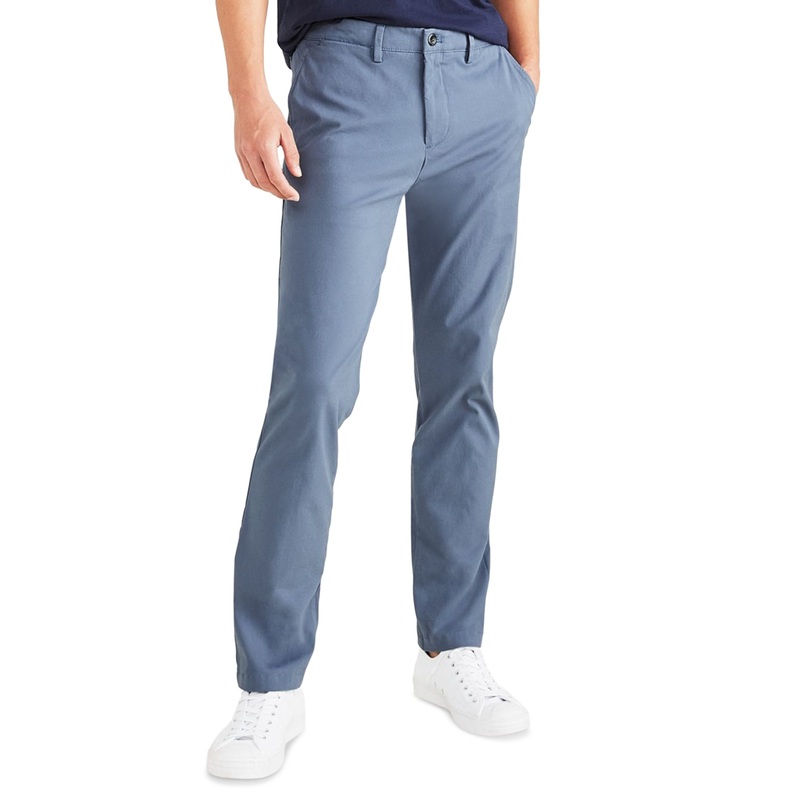 Dockers Mens Smart 360 Flex Chino Dress Pants Vintage Indigo 36 x 32