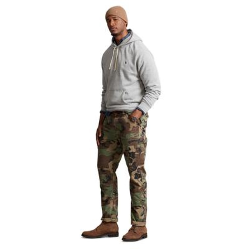 Polo Ralph Lauren Mens Camo Canvas Cargo Jogger Pants 42 X 36