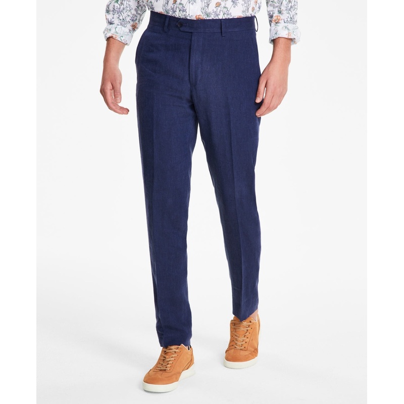 Bar Iii Men Slim fit Dress Pants 32 / 30 Blue Solid