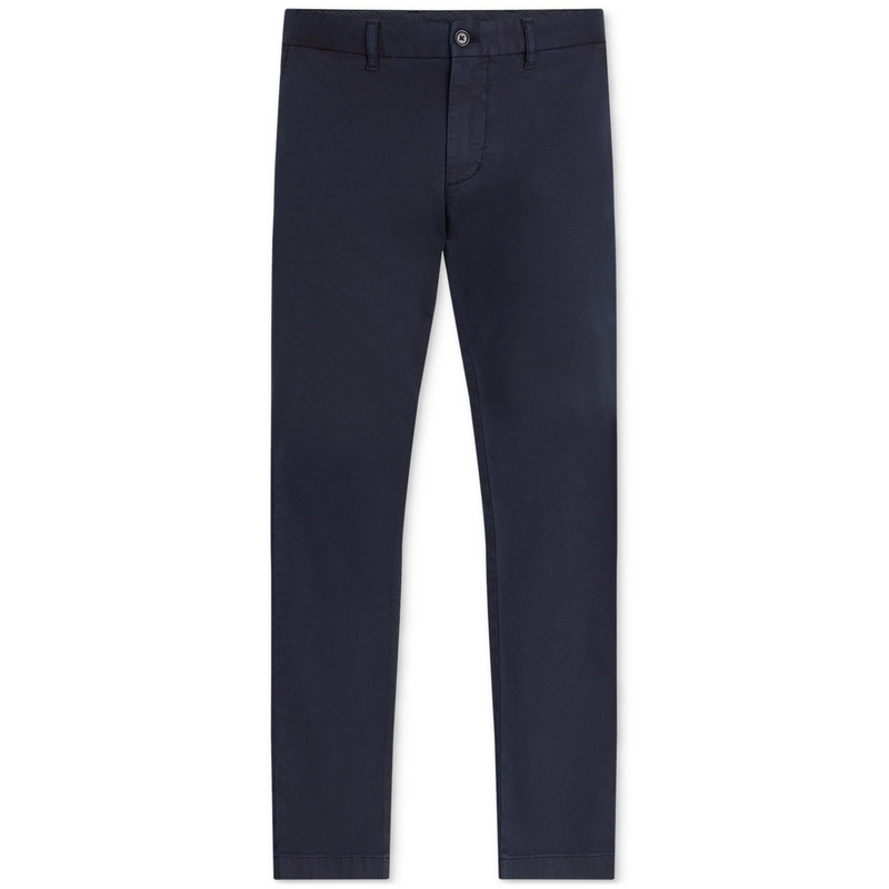 Tommy Hilfiger Men's Garment Dyed Denton Chino Pants Desert Sky Blue 40 x 32
