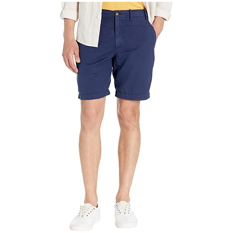 Polo Ralph Lauren Mens Straight Fit Chino Shorts Navy Blue 33 x 8.5