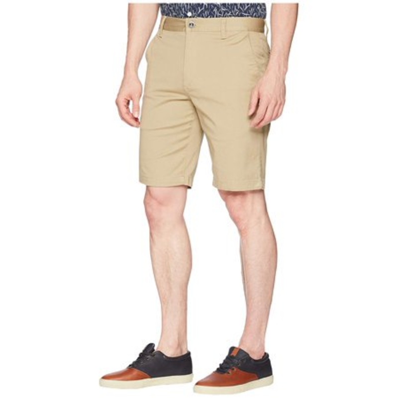 Rvca Men's 10 Inseam Weekend Stretch Khaki Shorts Beige 29