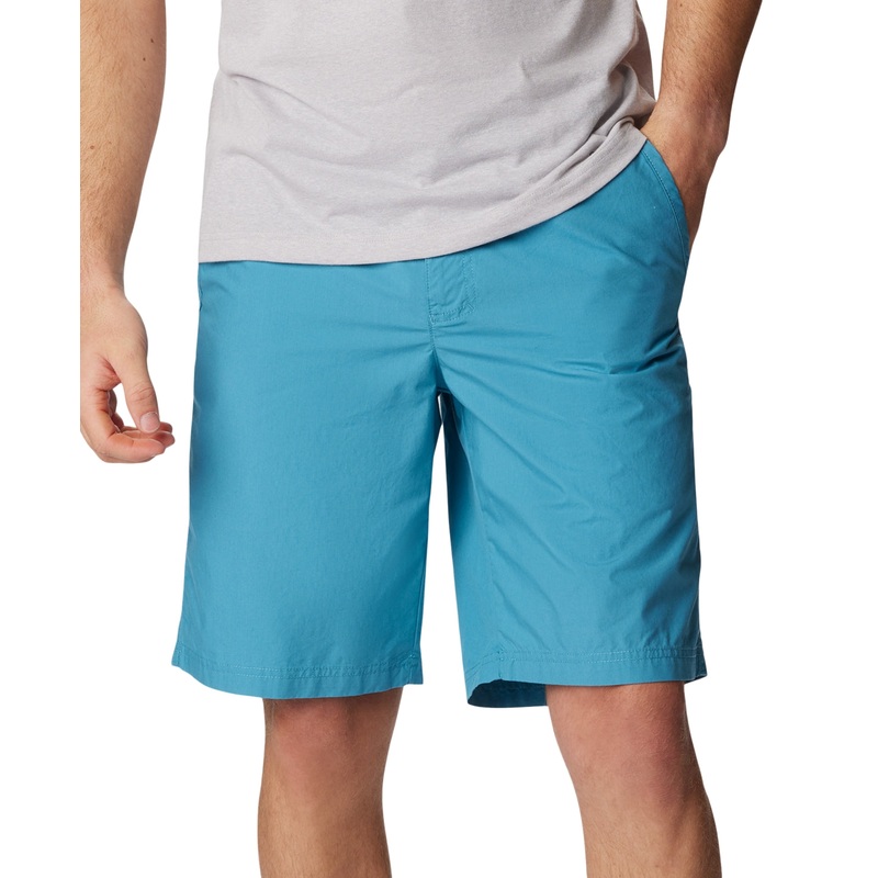 Columbia Mens Cotton Chino Shorts Shasta Blue 36 x 9