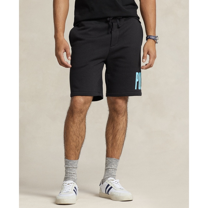 Polo Ralph Lauren Mens Logo Fleece Shorts Polo Black XL