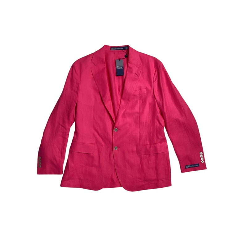 Ralph Lauren Polo Mens Soft Tailored Linen Sport Coat 42R Pink Blazer