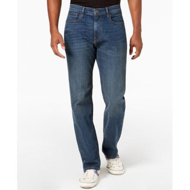 Tommy Hilfiger Men's Tommy Jeans Relaxed Fit Stretch Jeans Oscar Blue 38 x 30