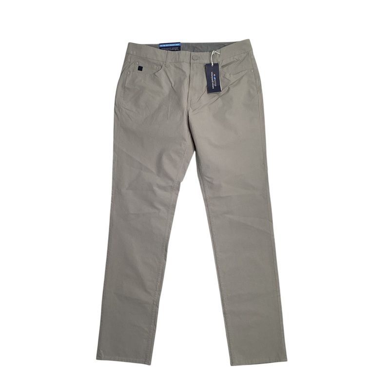 Vineyard Vines Mens Canvas On The Go 5 Pocket Pants Grey 32 x 34