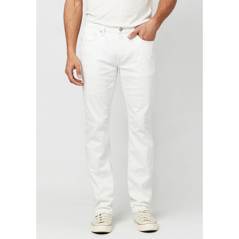Buffalo David Bitton Men's Straight Six Authentic Vintage Jeans White 40 x 32