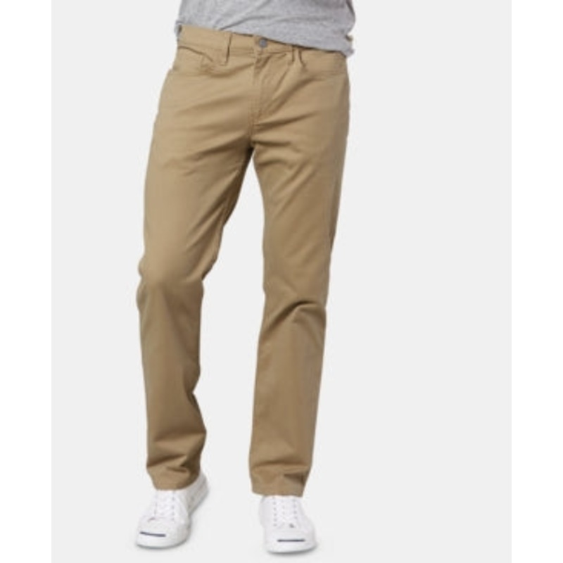 Dockers Men's Jean Cut Straight Fit All Seasons Tech Khaki Pants Beige 34 x 29