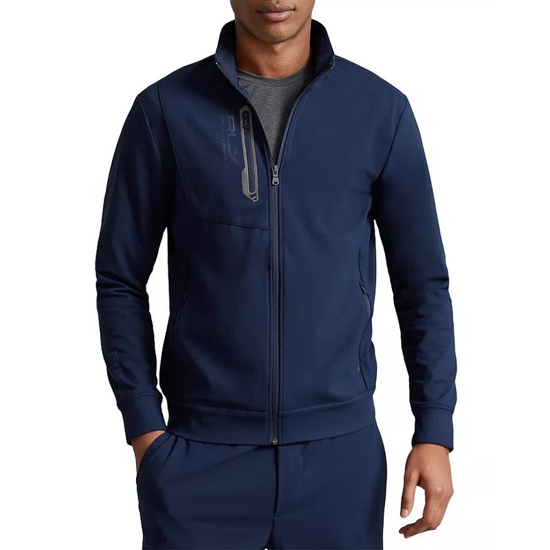 Polo Ralph Lauren Rlx Performance Track Jacket Sweatshirt Blue Large Large