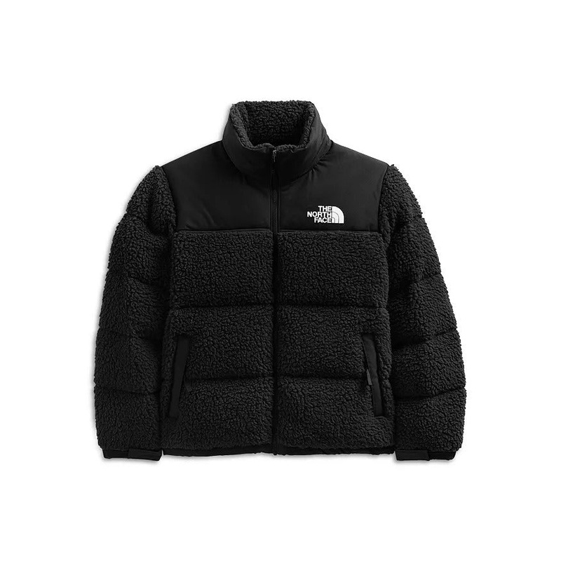 The North Face Men's Sherpa Nuptse Jacket Coat Black Medium