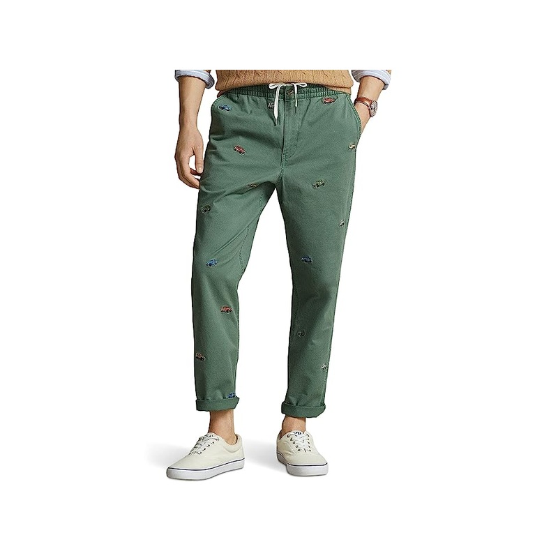 Polo Ralph Lauren Mens Polo Prepster Classic Fit Pants Washed Green Large