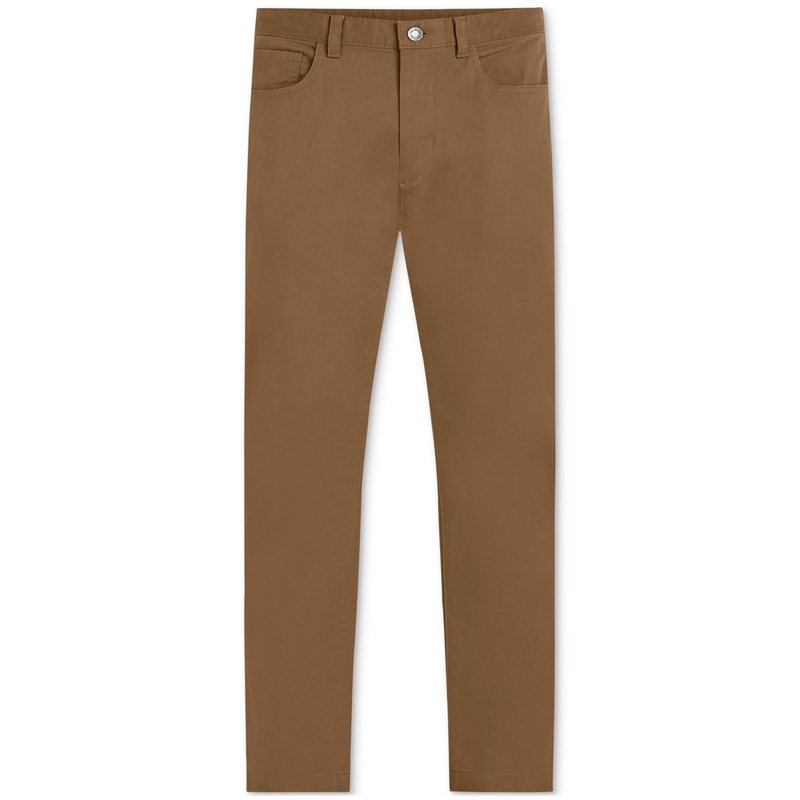 Tommy Hilfiger Mens Denton Straight Fit Twill Chino Pants Khaki Brown 30 x 30