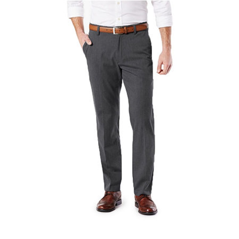 Dockers Dockers Easy Stretch Straight Fit Khaki Pants Burma Grey 38 x 30
