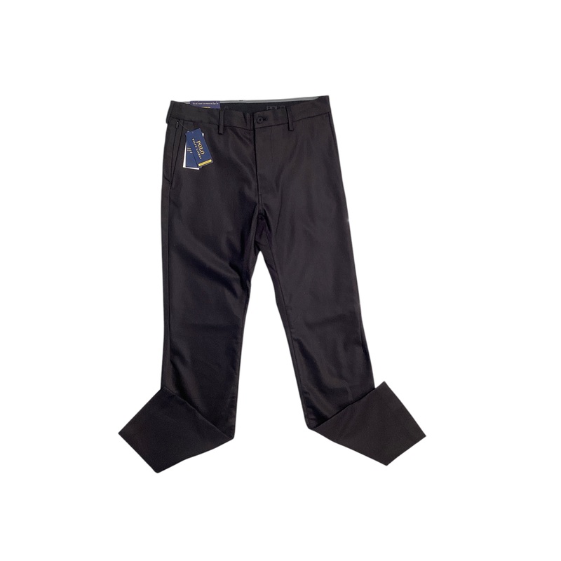 Polo Ralph Lauren Mens Performance Tech Slim Fit Pants 30 x 30 Black