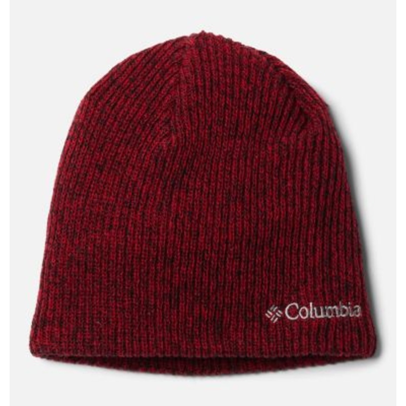 Columbia Columbia Mens Whirlibird Watch Cap Beanie Hat Mountain Red Black