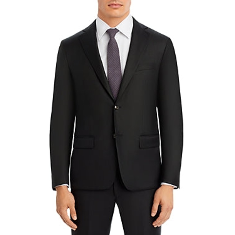 Robert Graham Mens Modern Fit Sport Coat Blazer Dark Green Sharkskin 40R