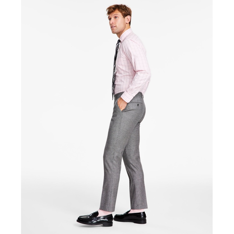 Tommy Hilfiger Modern Fit Suit Dress Pants Black White 32  x 30
