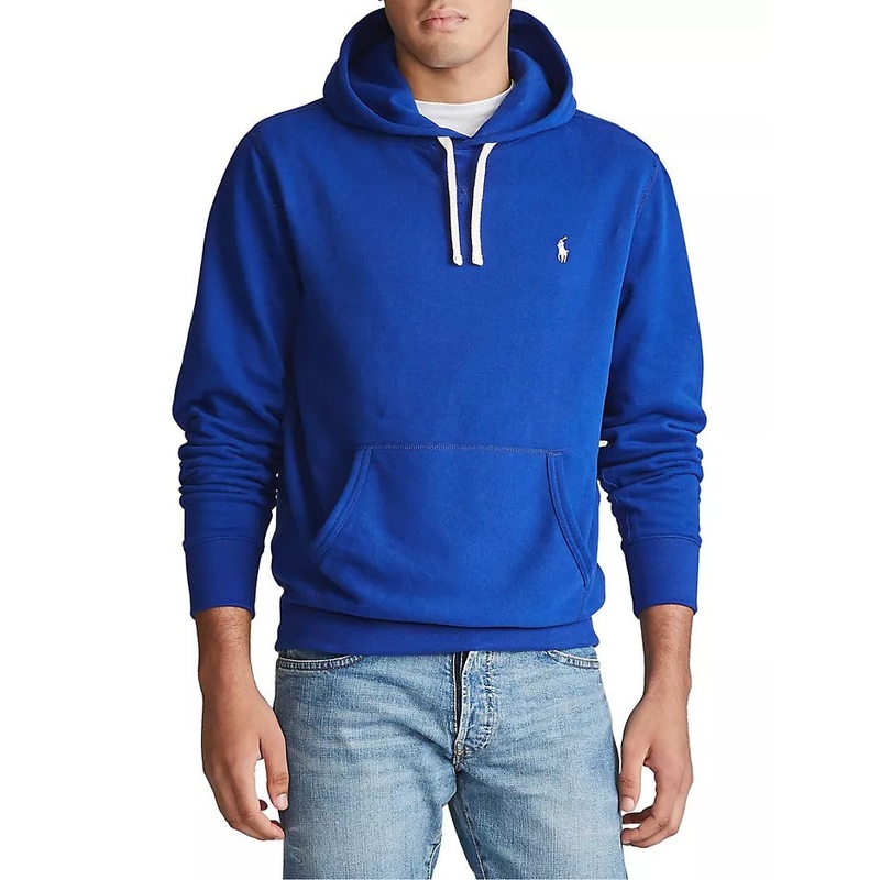 Polo Ralph Lauren Mens RL Fleece Hoodie Sweatshirt 2XL XXL Sapphire Star Blue