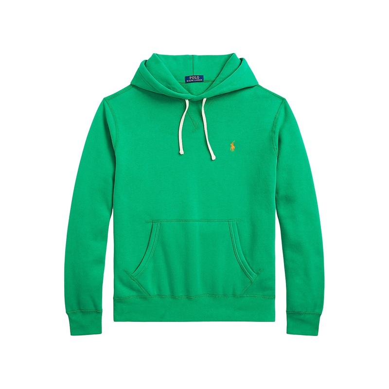 Polo Ralph Lauren Mens Rl Fleece Hoodie Sweatshirt Large Preppy Green Pullover