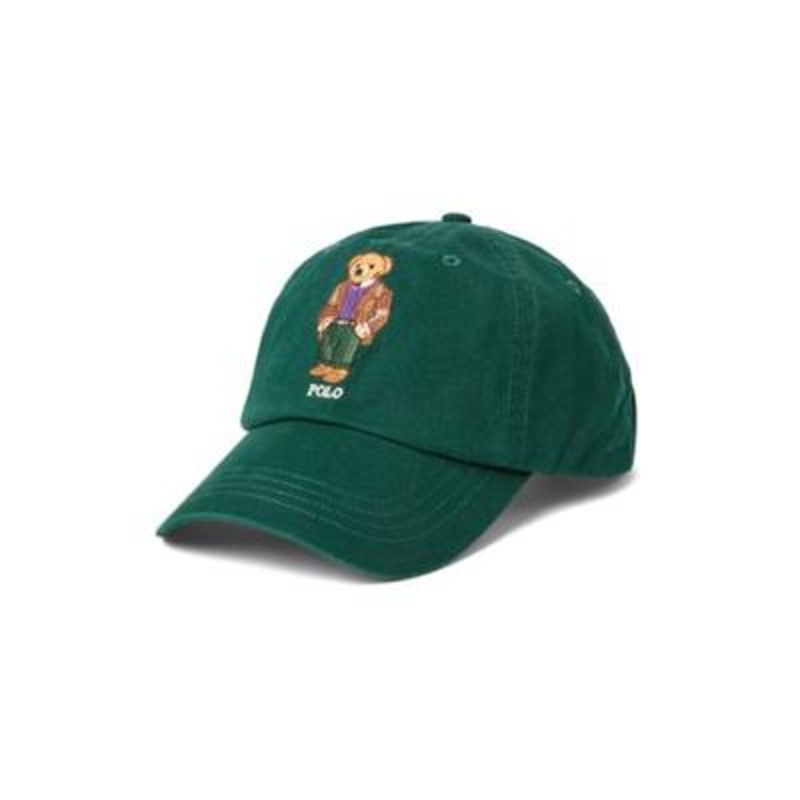 Polo Ralph Lauren Polo Bear Mens Twill Ball Cap Moss Agate Green Baseball Hat