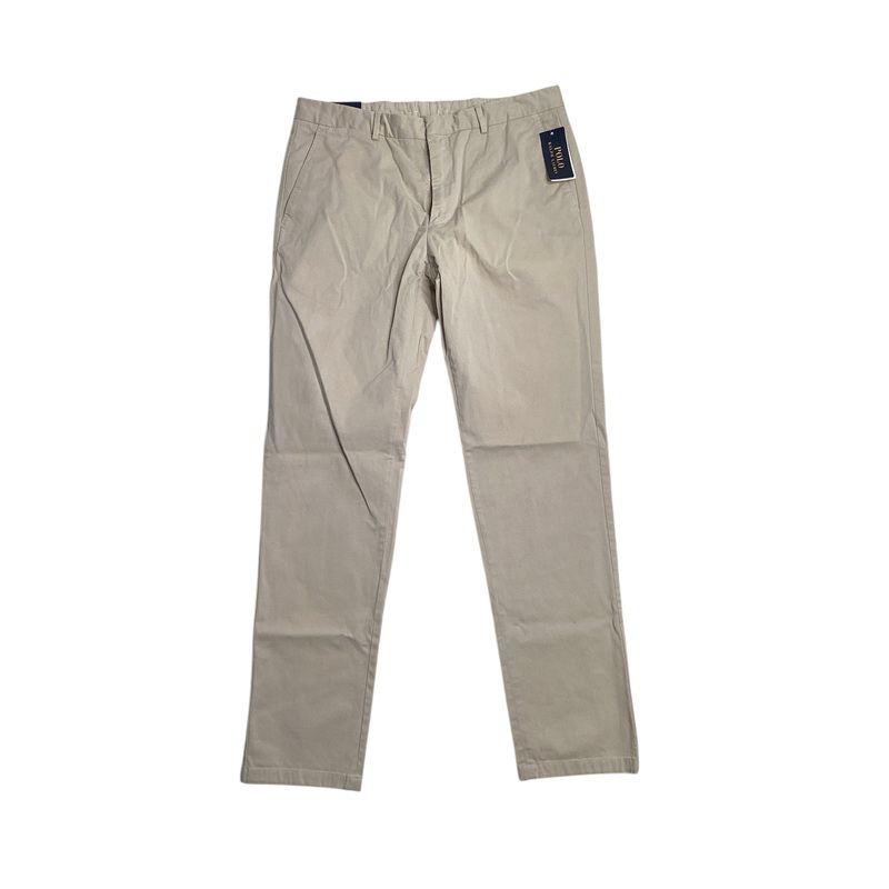 Polo Ralph Lauren Stretch Straight Fit Twill Pants 32 / 33 Beige
