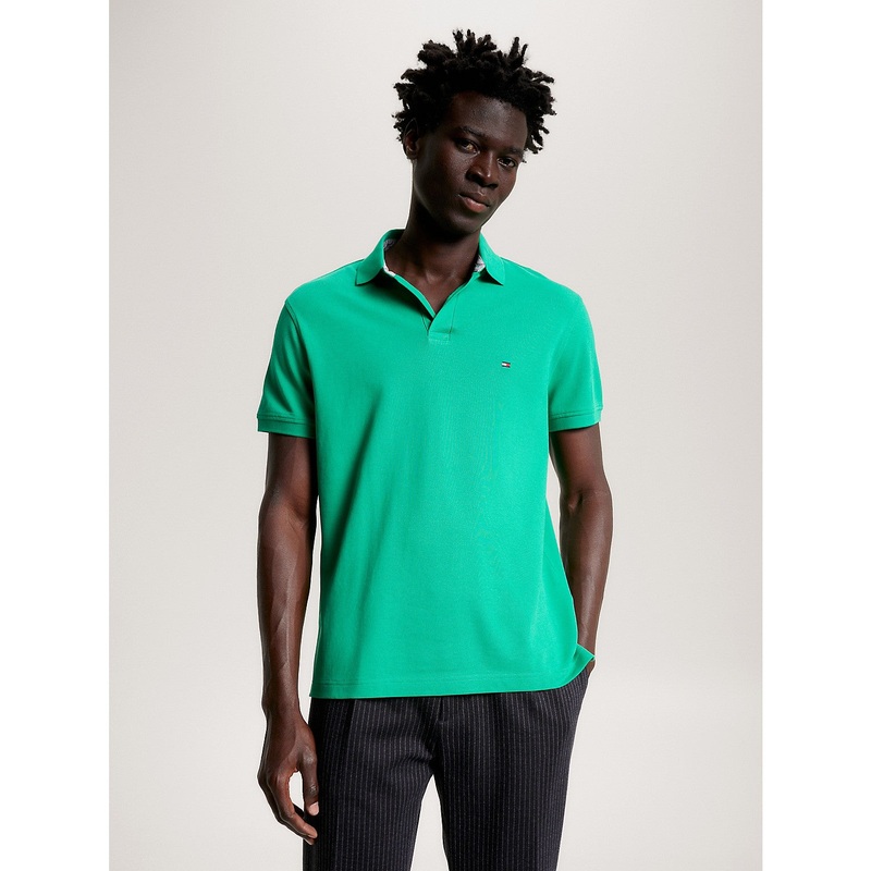 Tommy Hilfiger 1985 Regular Short Sleeve Polo Shirt Green Medium