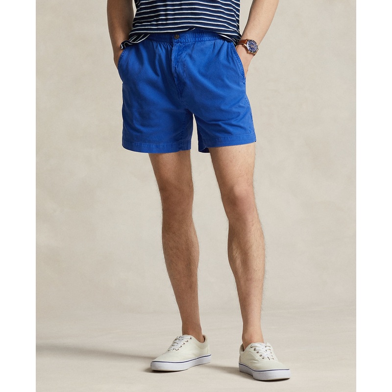 Polo Ralph Lauren Mens 6 Inch Prepster Oxford Shorts Pacific Royal Blue 2XL