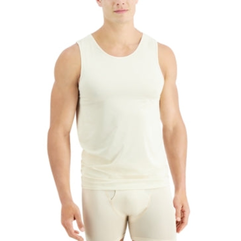 Alfani Mens Air Mesh Tank Sleeveless T Shirt Fair Large
