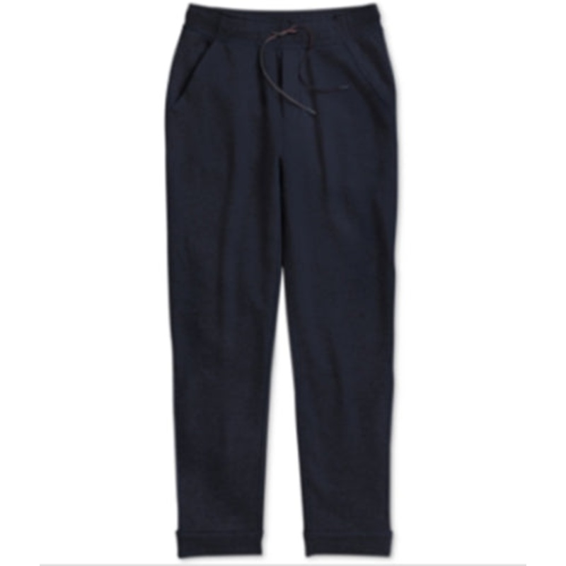 Tommy Hilfiger Men's Fleece Sweatpants Drawcord Stop Deep Black Large