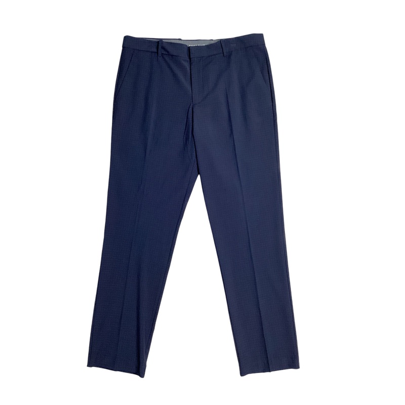 Perry Ellis Portfolio Modern Fit Suit Dress Pants Navy Blue 30 x 30