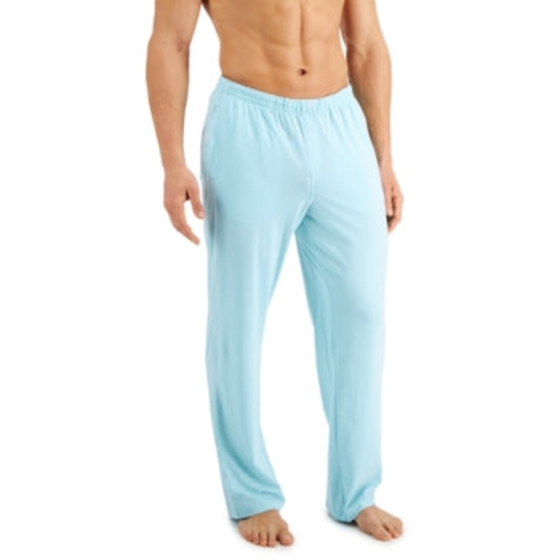 Alfani Men's Quick Dry Pajama Sleep Pants Blue XXL