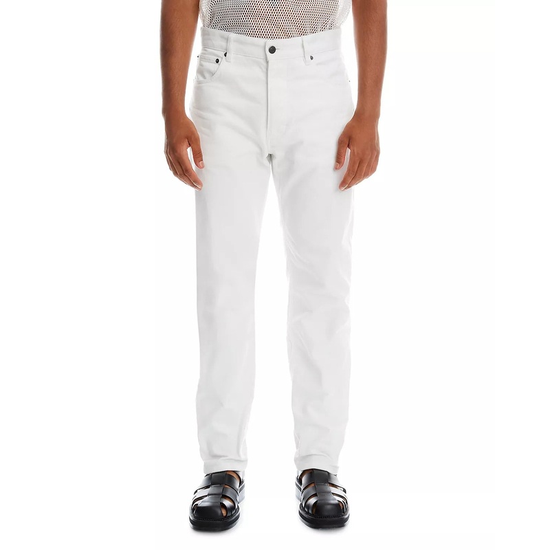 Ami Mens Off White Straigh Fit Jeans 31 Waist