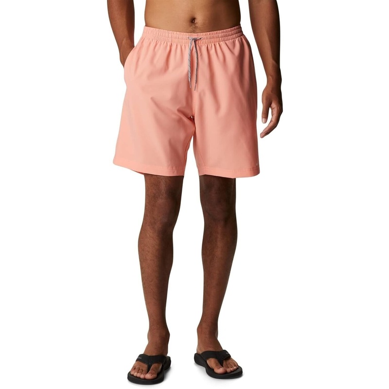 Columbia Men's Summertime Stretch Shorts Summer Peach Pink XXL