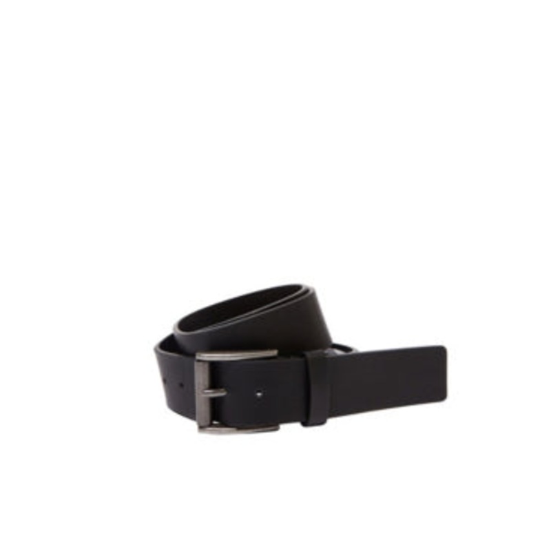 Cotton On Men's Square Buckle Belt Black Medium
