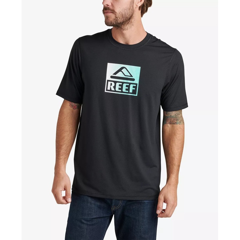REEF Men's Rodeo Rach Guard T Shirt XL Black