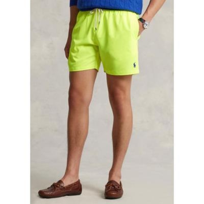 Polo Ralph Lauren Men's 5.75 Inch Traveler Classic Swim Trunks XL Yellow