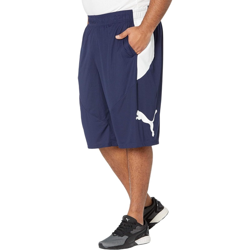 PUMA Cat Short Mens Big and Tall Running Short 4XL Blue