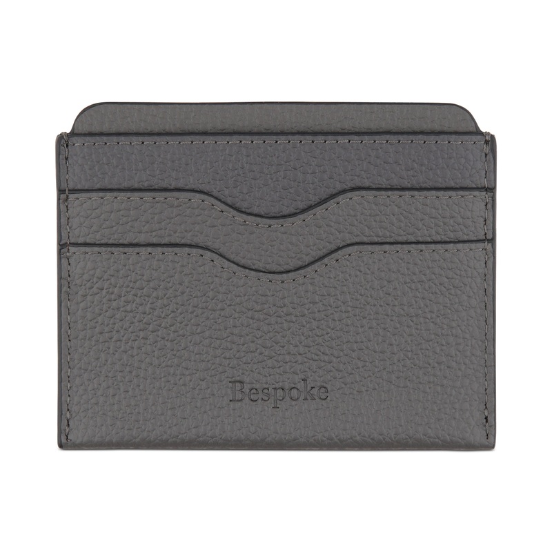 Bespoke Womens Leather Slim Card Case Wallet