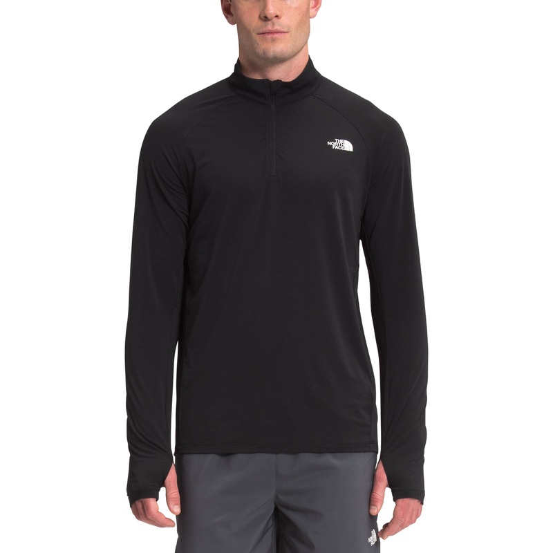 The North Face Men's Wander 1/4 Zip Active Shirt Black XL