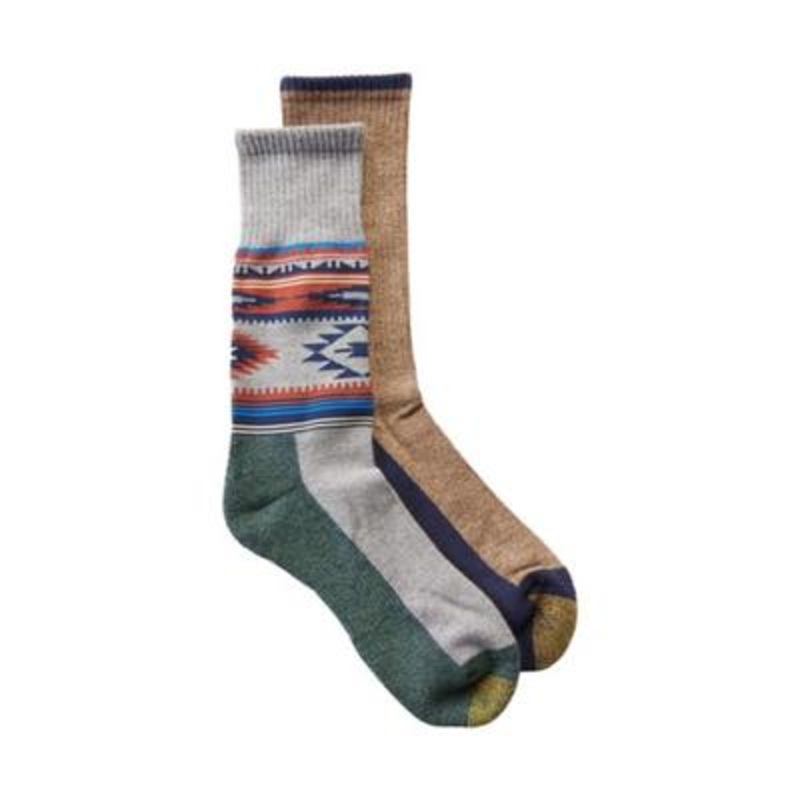 Gold Toe Mens 2 Pack Crew Socks Grey