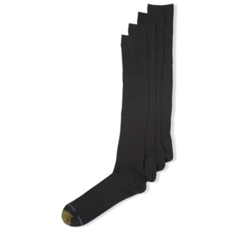Gold Toe Mens Adc Canterbury 3 Pack Crew Dress Socks Blue