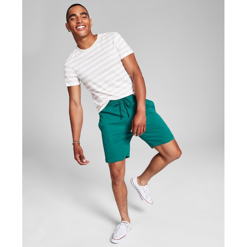And Now This Men's Brushed Twill Everyday Short Green Medium