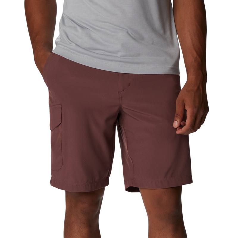 Columbia Men's Eaglecrest Performance Cargo Shorts Purple 40 x 10 inseam