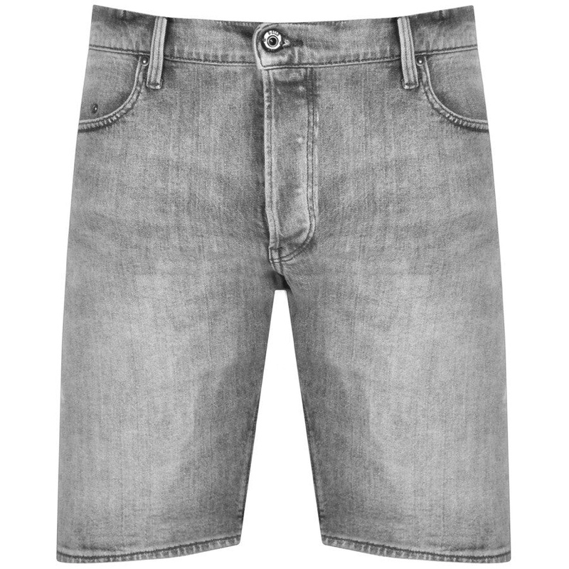 G Star Raw Men's Grey Wash-Out Triple A Shorts Grey 30