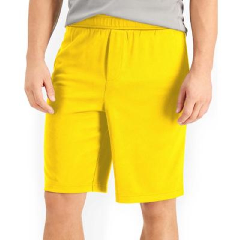 ID Ideology Men's Mesh Break Shorts Bold Lemon 2XLT