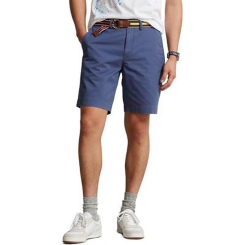 Polo Ralph Lauren Men's Stretch Classic Fit Shorts Navy Blue 38