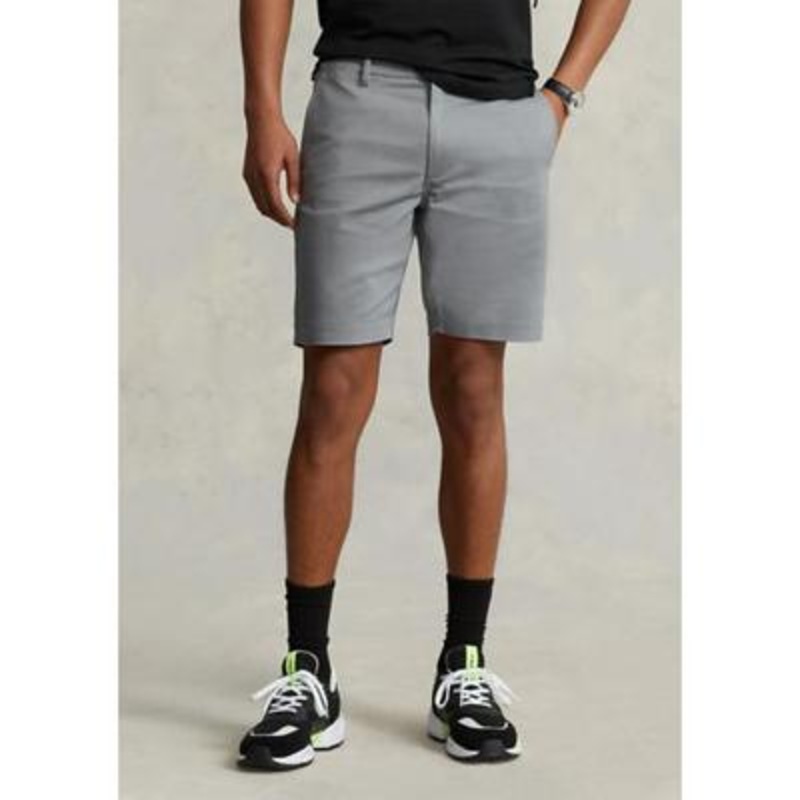 Polo Ralph Lauren Mens 7" Slim Fit Dobby Shorts Perfect Grey 40