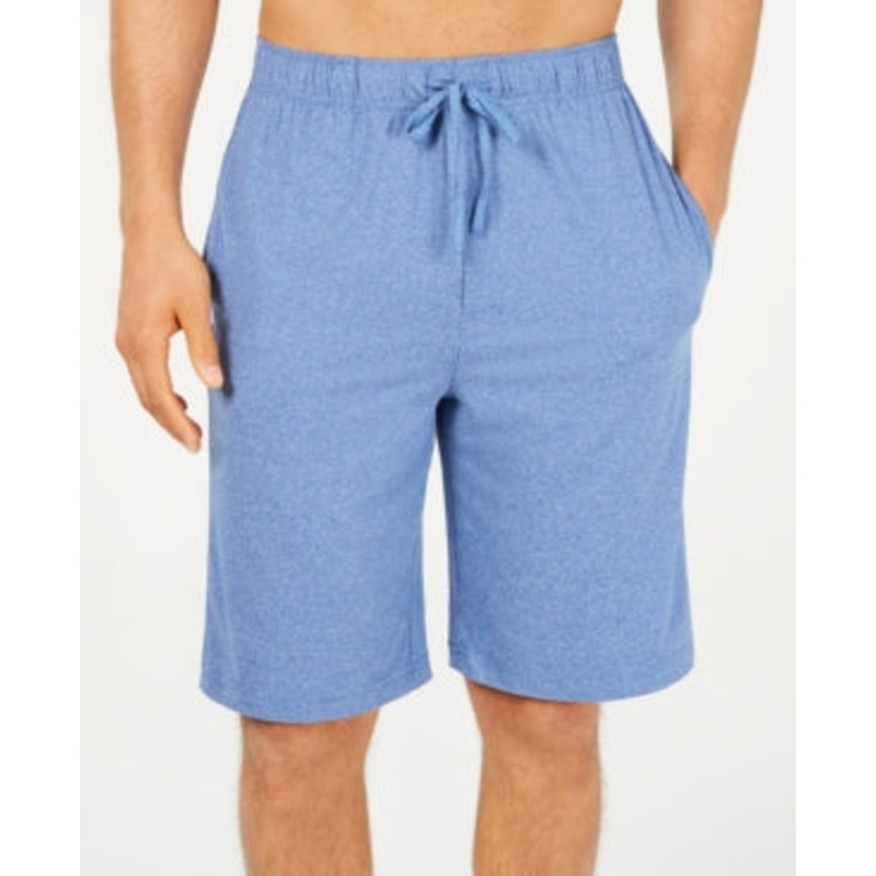 32 Degrees Mens Comfort Stretch Pajama Shorts Royal Blue Large
